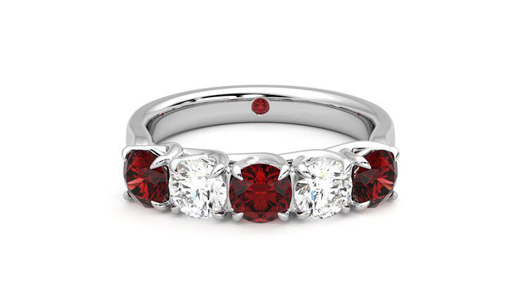 Taylor & Hart Lumina Wedding Ring 360 degree image 0