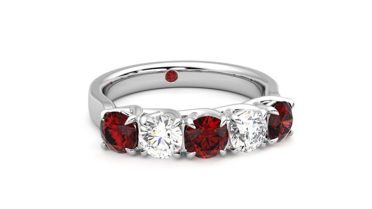 Taylor & Hart Lumina Wedding Ring 360 degree image 3