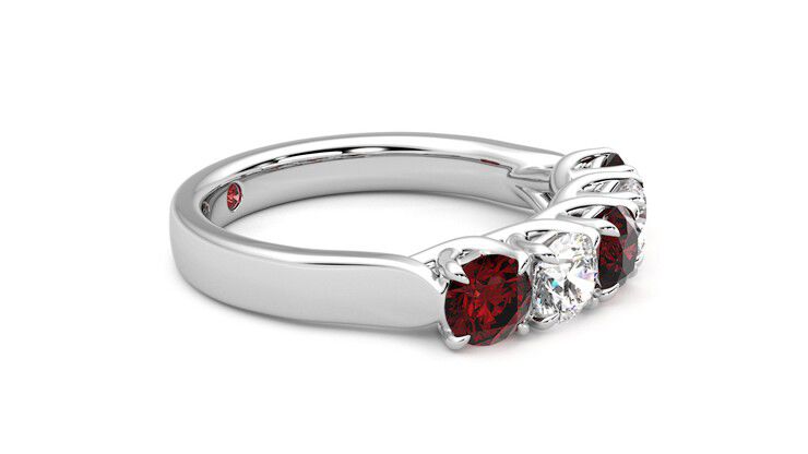 Taylor & Hart Lumina Wedding Ring 360 degree image 8