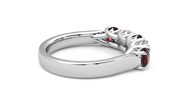 Taylor & Hart Lumina Wedding Ring 360 degree image 11