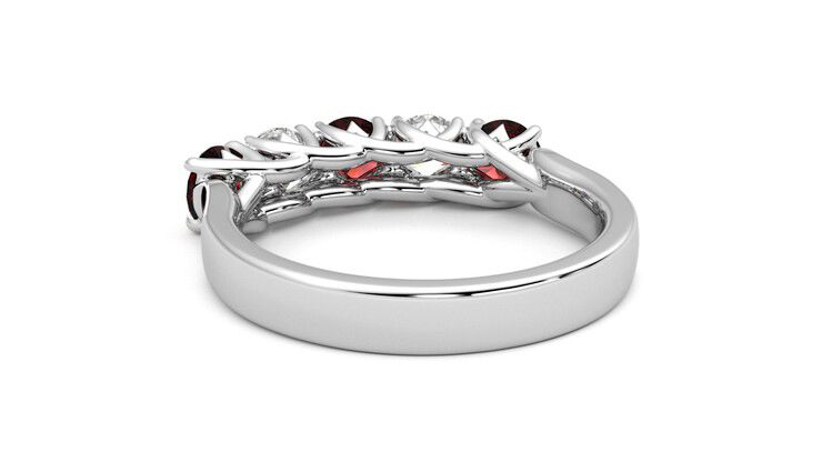 Taylor & Hart Lumina Wedding Ring 360 degree image 16