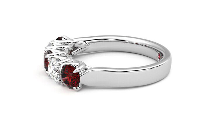 Taylor & Hart Lumina Wedding Ring 360 degree image 21