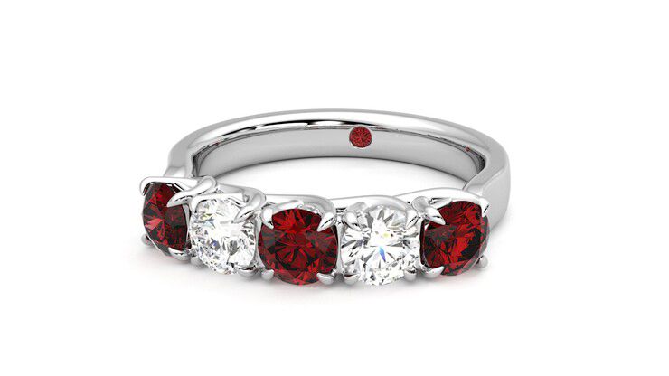 Taylor & Hart Lumina Wedding Ring 360 degree image 27