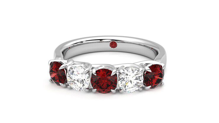 Taylor & Hart Lumina Wedding Ring 360 degree image 28