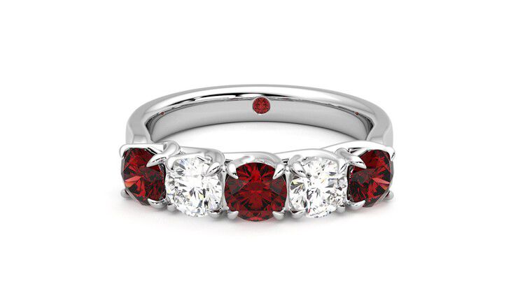 Taylor & Hart Lumina Wedding Ring 360 degree image 29