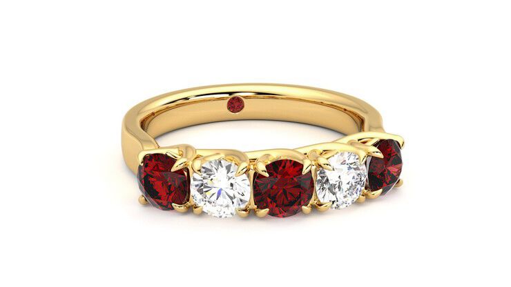 Taylor & Hart Lumina Wedding Ring 360 degree image 3