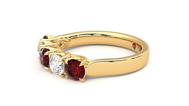 Taylor & Hart Lumina Wedding Ring 360 degree image 22