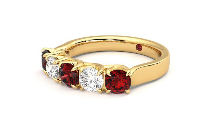 Taylor & Hart Lumina Wedding Ring 360 degree image 24
