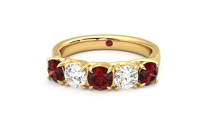Taylor & Hart Lumina Wedding Ring 360 degree image 28