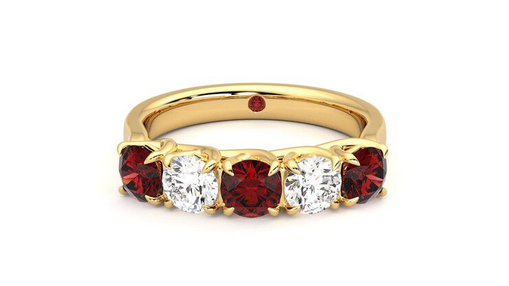 Taylor & Hart Lumina Wedding Ring 360 degree image 29