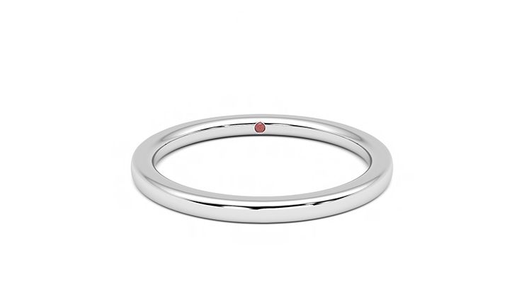 Taylor & Hart Magnolia Wedding Ring 360 degree image 1