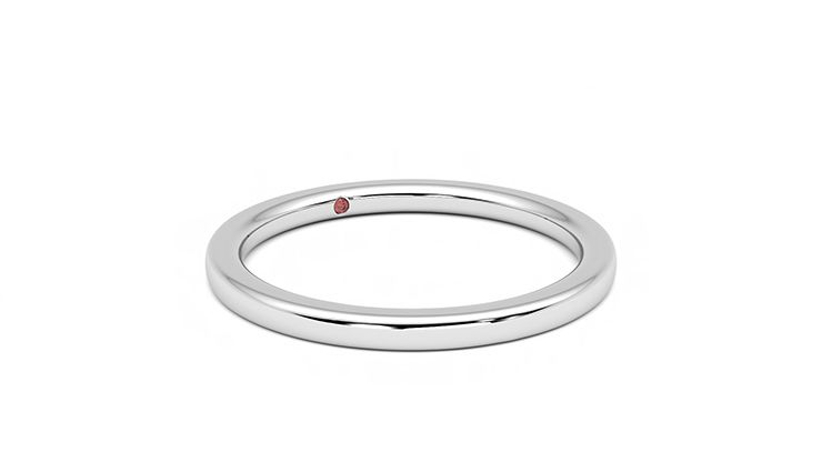 Taylor & Hart Magnolia Wedding Ring 360 degree image 5
