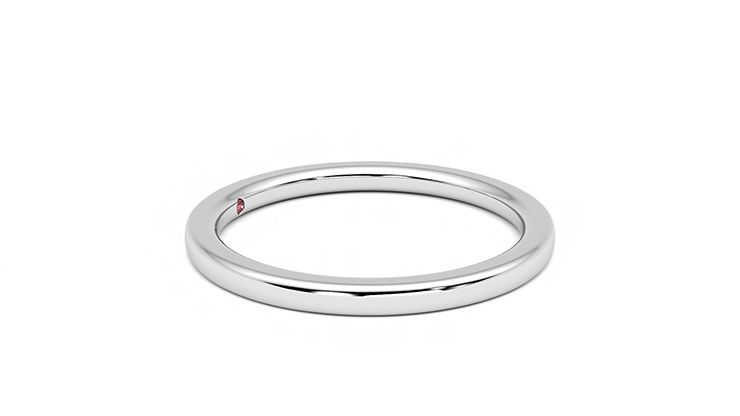 Taylor & Hart Magnolia Wedding Ring 360 degree image 8