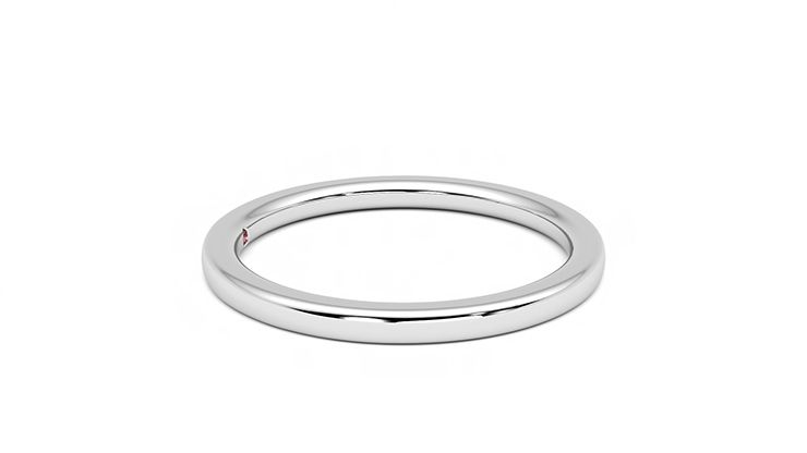 Taylor & Hart Magnolia Wedding Ring 360 degree image 9