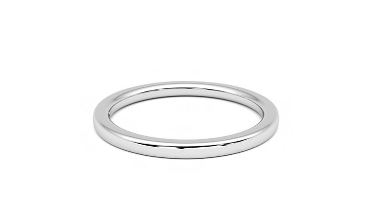 Taylor & Hart Magnolia Wedding Ring 360 degree image 10