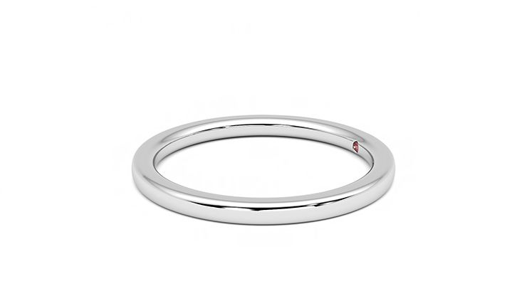 Taylor & Hart Magnolia Wedding Ring 360 degree image 22