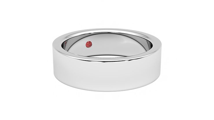 Taylor & Hart Mahogany Wedding Ring 360 degree image 4