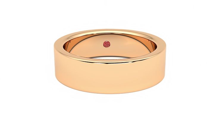 Taylor & Hart Mahogany Wedding Ring 360 degree image 1