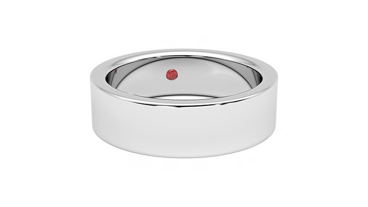 Taylor & Hart Mahogany Wedding Ring 360 degree image 2