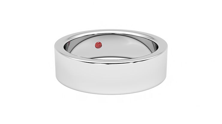 Taylor & Hart Mahogany Wedding Ring 360 degree image 3