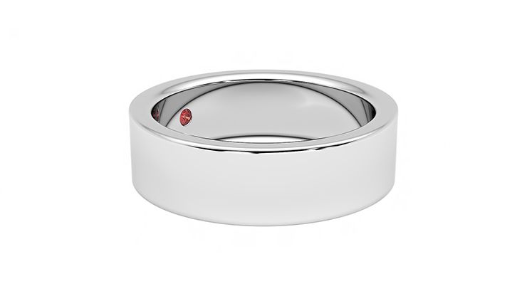 Taylor & Hart Mahogany Wedding Ring 360 degree image 6