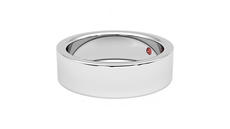 Taylor & Hart Mahogany Wedding Ring 360 degree image 22