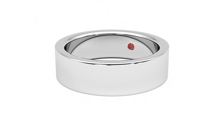 Taylor & Hart Mahogany Wedding Ring 360 degree image 24