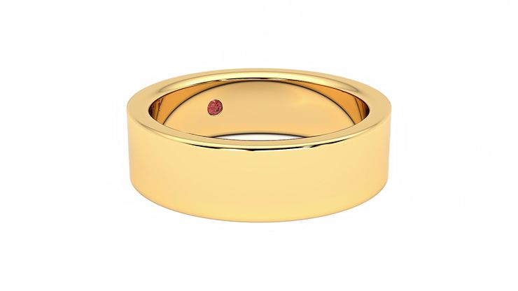 Taylor & Hart Mahogany Wedding Ring 360 degree image 4