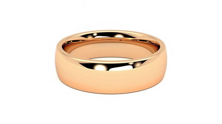 Taylor & Hart Maple Wedding Ring 360 degree image 13
