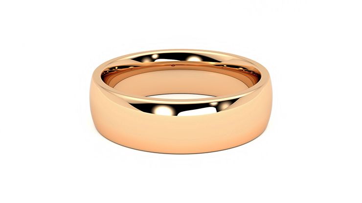 Taylor & Hart Maple Wedding Ring 360 degree image 16