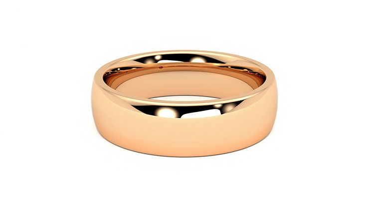 Taylor & Hart Maple Wedding Ring 360 degree image 18