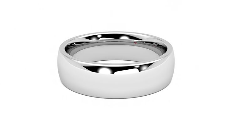 Taylor & Hart Maple Wedding Ring 360 degree image 11