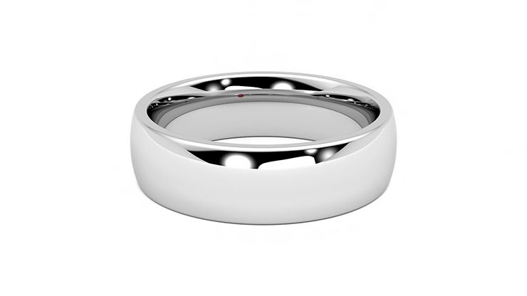 Taylor & Hart Maple Wedding Ring 360 degree image 17