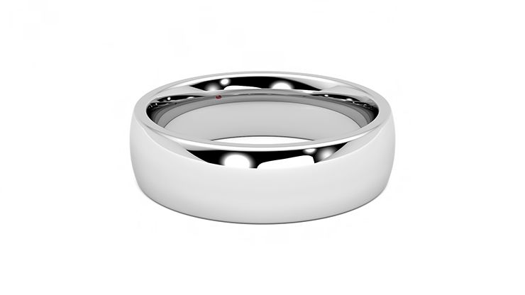 Taylor & Hart Maple Wedding Ring 360 degree image 19