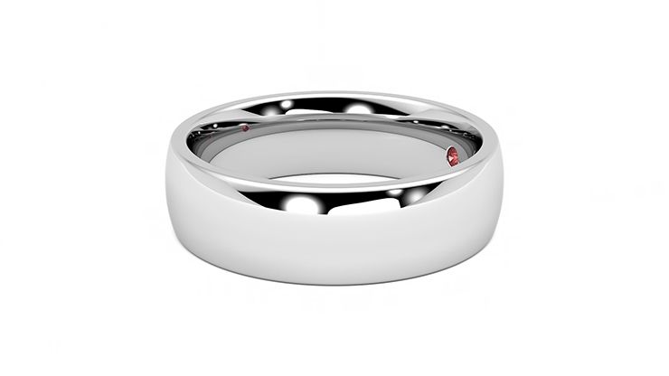 Taylor & Hart Maple Wedding Ring 360 degree image 22