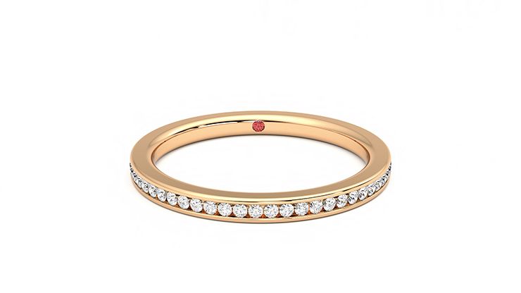 Taylor & Hart Marigold Wedding Ring 360 degree image 1