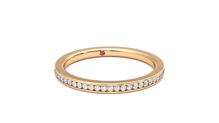 Taylor & Hart Marigold Wedding Ring 360 degree image 3