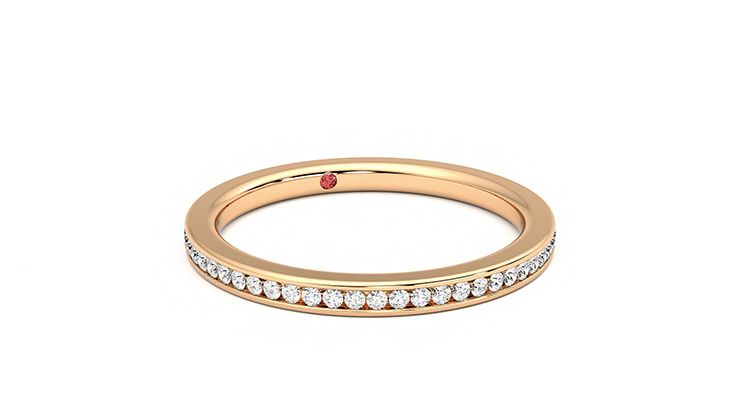 Taylor & Hart Marigold Wedding Ring 360 degree image 4