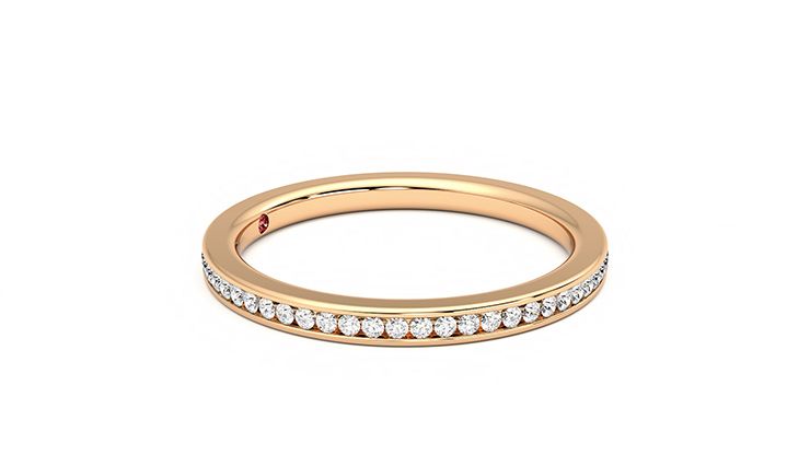 Taylor & Hart Marigold Wedding Ring 360 degree image 8