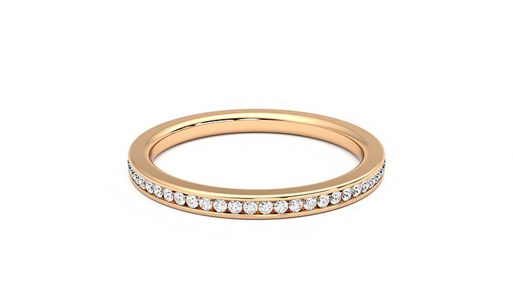 Taylor & Hart Marigold Wedding Ring 360 degree image 14