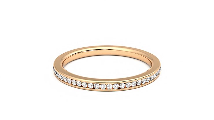 Taylor & Hart Marigold Wedding Ring 360 degree image 16