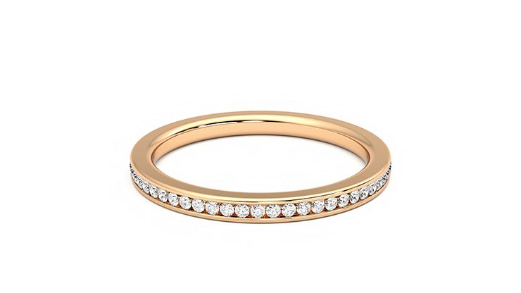 Taylor & Hart Marigold Wedding Ring 360 degree image 19