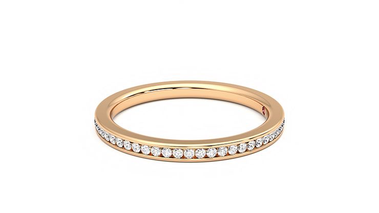 Taylor & Hart Marigold Wedding Ring 360 degree image 21
