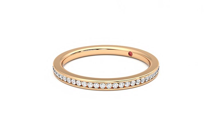 Taylor & Hart Marigold Wedding Ring 360 degree image 24