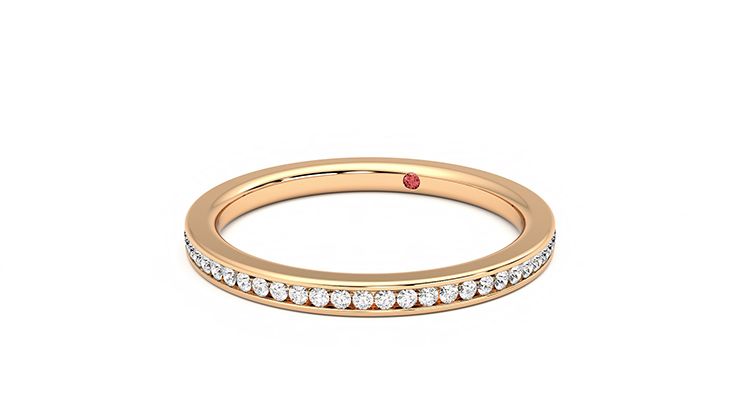 Taylor & Hart Marigold Wedding Ring 360 degree image 26