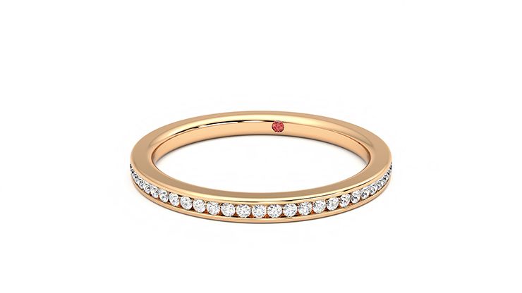 Taylor & Hart Marigold Wedding Ring 360 degree image 27
