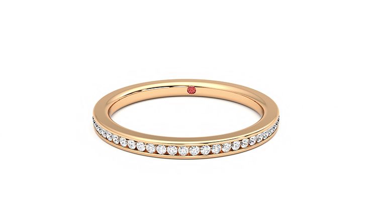 Taylor & Hart Marigold Wedding Ring 360 degree image 28