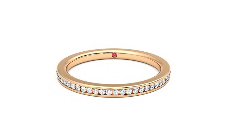 Taylor & Hart Marigold Wedding Ring 360 degree image 29