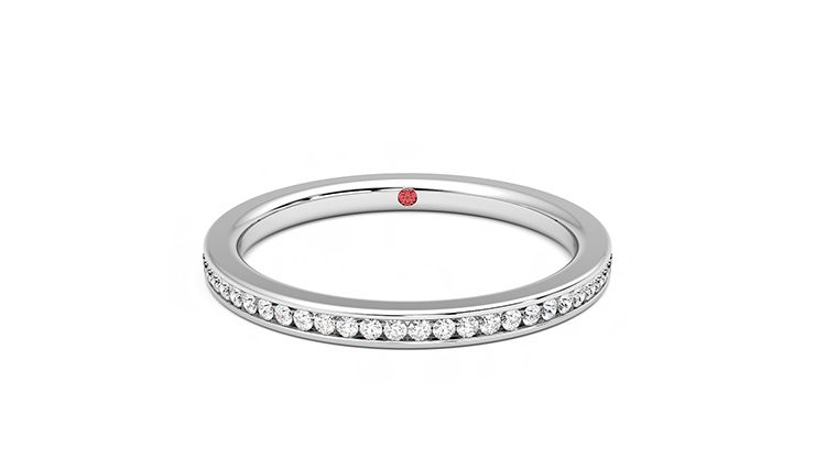 Taylor & Hart Marigold Wedding Ring 360 degree image 0