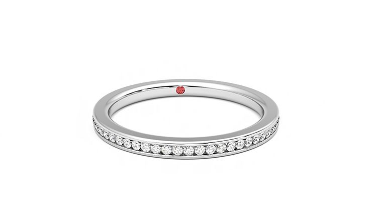 Taylor & Hart Marigold Wedding Ring 360 degree image 2